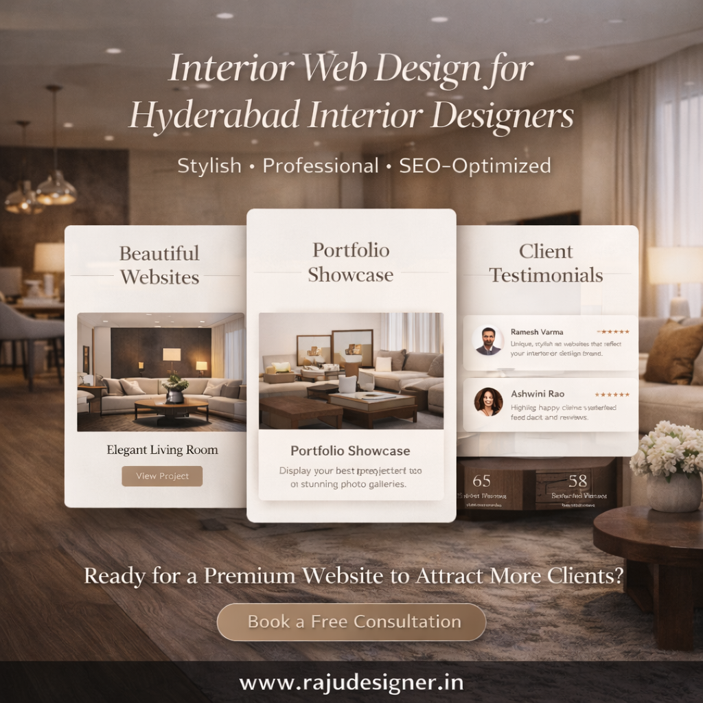 Freelance Web Designer for Interior Designers