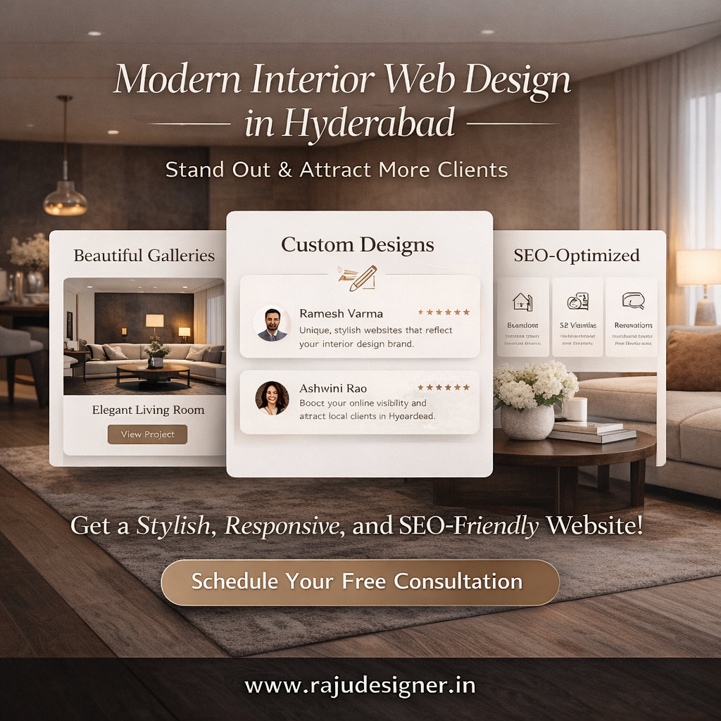 Commercial Interior Design Website